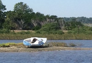 Ts boat we dubbed "High and Dry"