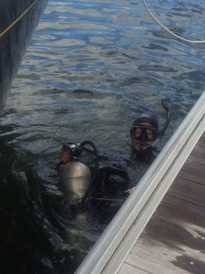 "A  clean boat is a fast boat" or so they say!